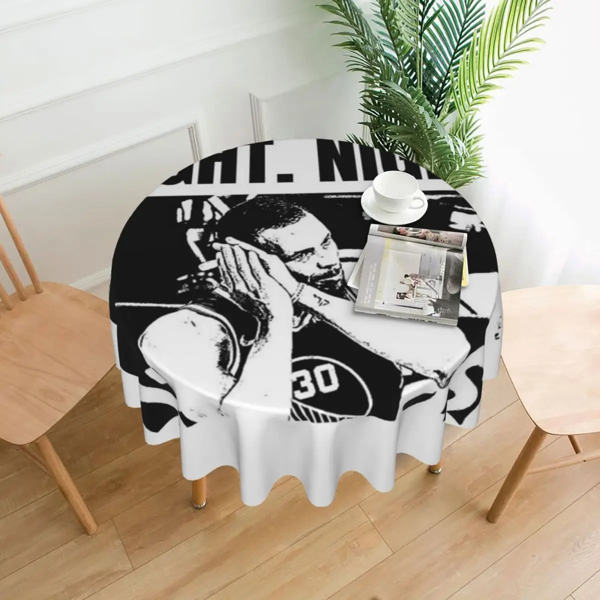 

Забавная саркастическая скатерть Ночная Ночь Карри 60 дюймов диаметр 152 см водонепроницаемый защитный стол праздничный Декор