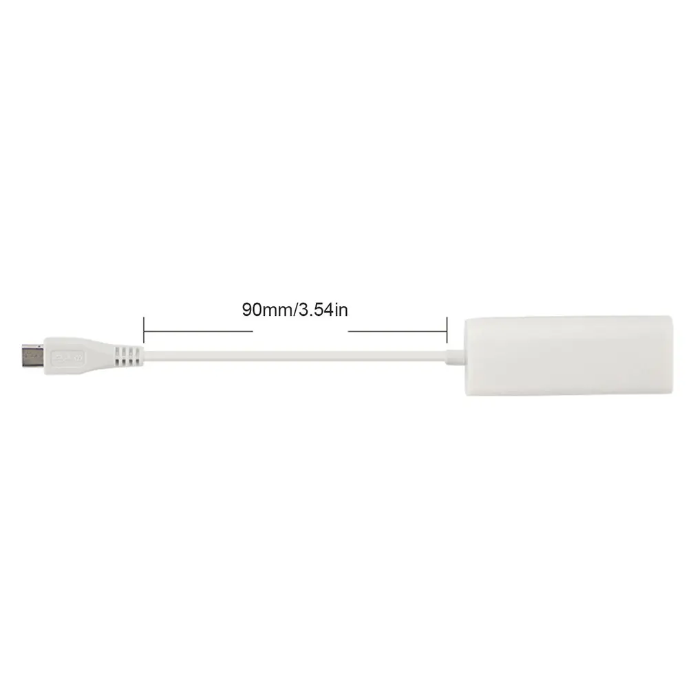 Сверхскоростной адаптер Micro USB к RJ45 2 0 сети Ethernet LAN для Windows 7 ПК ноутбука
