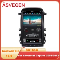 13 6 tesla android 9 0 car radio for chevrolet captiva 2008 2012 multimedia gps navigation auto audio radio stereo