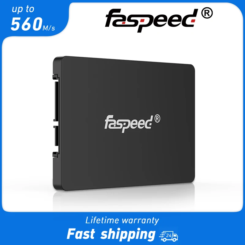 Faspeed 2.5 Sata 3 SSD 1 ТБ 256 ГБ Твердотельный накопитель 512 128 Жесткий диск Внутренний Sata3 HD