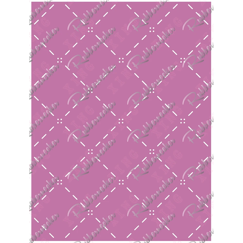 Новейшие металлические Вырубные штампы со стеганым покрытием режущий шаблон для