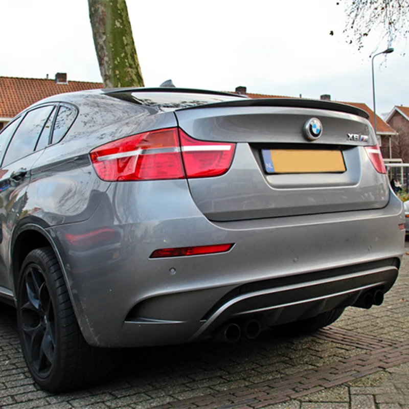 

Стайлинг автомобиля ABS X6 E71 задний спойлер крыло багажника для BMW X6 E71 M-Performance Style