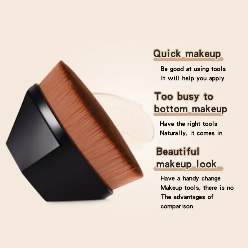 Волшебная Кисть Для Макияжа Жидкой Основы BB-крем Бесшовная Мягкая Щетина