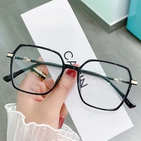 new hot prescription eyeglasses frame fashion women eyeglasses full rim flexible tr 90 glasses frame optical eyewear female spec