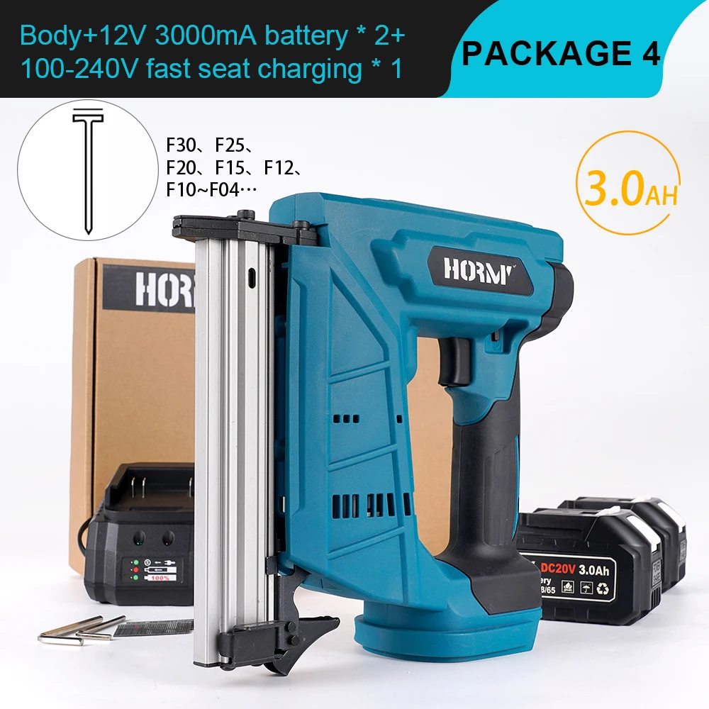 

Беспроводной электрический пистолет для гвоздей Hormy 18В