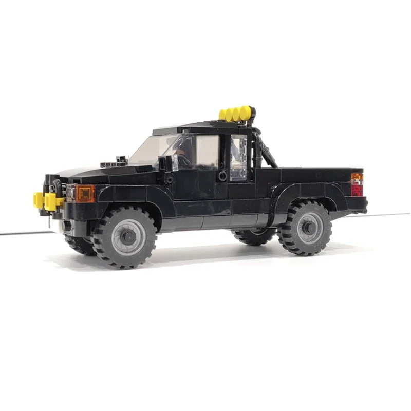 343 шт. MOC Speed Champion Hilux 4x4 Xtra Кабина Пикап грузовик модель строительные блоки кирпичи