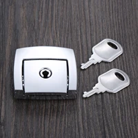 1set security lock 2 keys metal toggle box hasp buckle latch safety patlock cabinet file case drawer homeoffice 4645mm