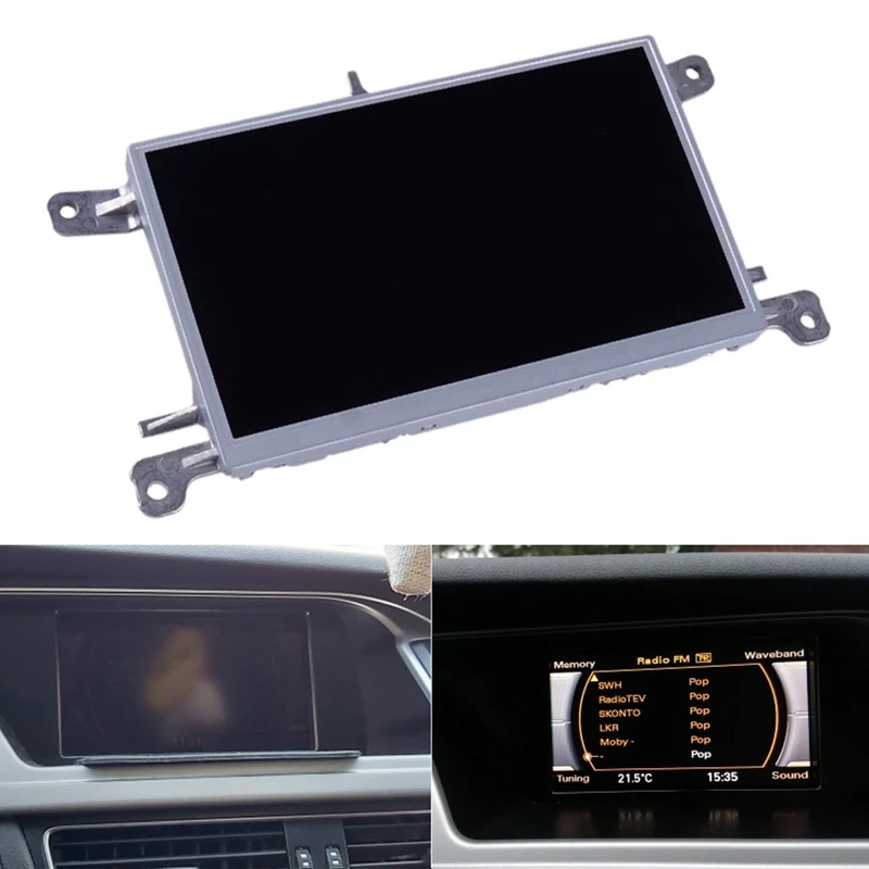 

6.5 Inch LCD Screen GPS Nav Monitor MMI Multi Media Display Unit For- A4 B8 A5 Q5 2010 2012 2015 8T0919603G