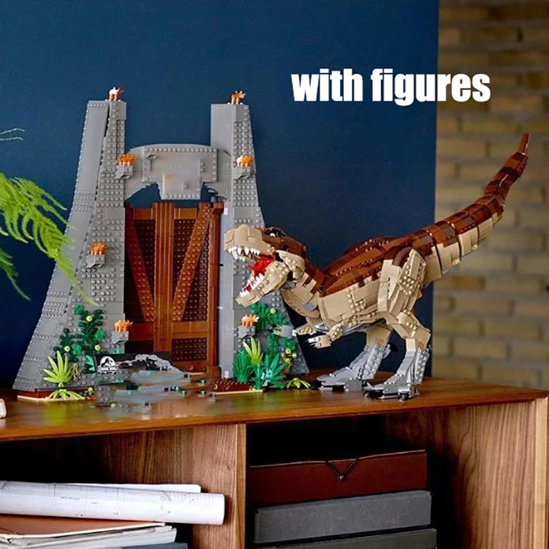 Детский конструктор Парк Юрского периода совместимый с 75936 T.rex - купить по