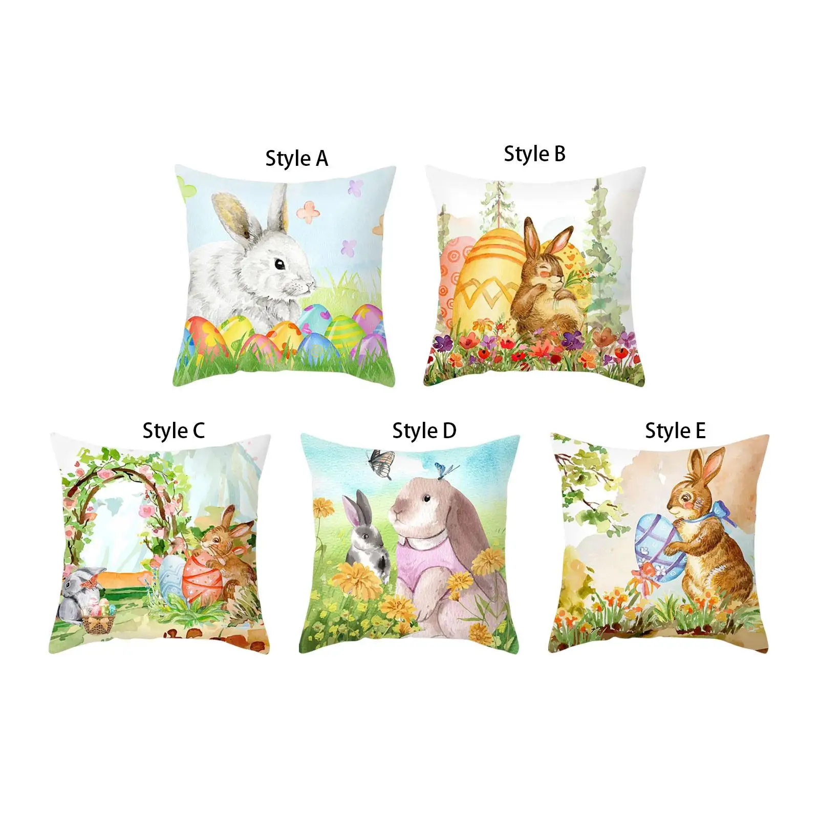 

Весенние пасхальные наволочки для диванных подушек мягкие наволочки для свадьбы