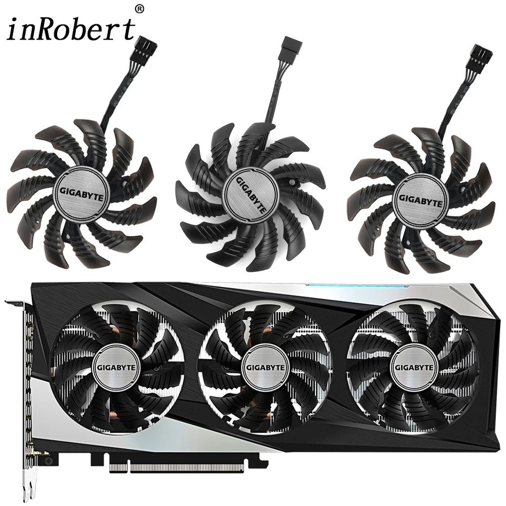New Original 78MM Cooler Fan Replacement For Gigabyte GeForce RTX 3060 Ti RX 6600 6700 XT GAMING Graphics Video Card Cooling