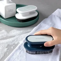 oval handle laundry brush household clothes shoes cleaning brush plate brush multifunctional soft shoe brush cleaning tools