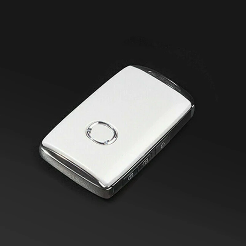

ABS Car Remote Key Fob Cover Case Holder Shell Fit for Mazda 3 6 CX-5 CX-9 CX-30 2019 2020 White