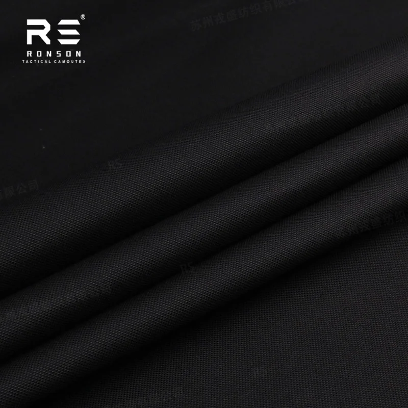 Фото Ткань Ronson Black 1000D N6.6 из нейлона Cordura Mil-spec с ПУ-покрытием Near-Infrared NIR WR для тактического снаряжения и спортивной одежды для активного отдыха №4
