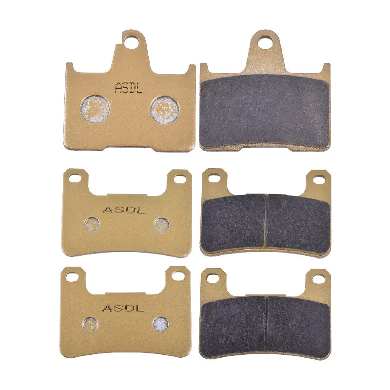 

6pcs Motor Bike Front and Rear Brake Pads Disk For SUZUKI GSXR 600 K4/K5 GSXR 750 K4/K5 GSXR 1000 K4/K5/K6 2004 2005 2006