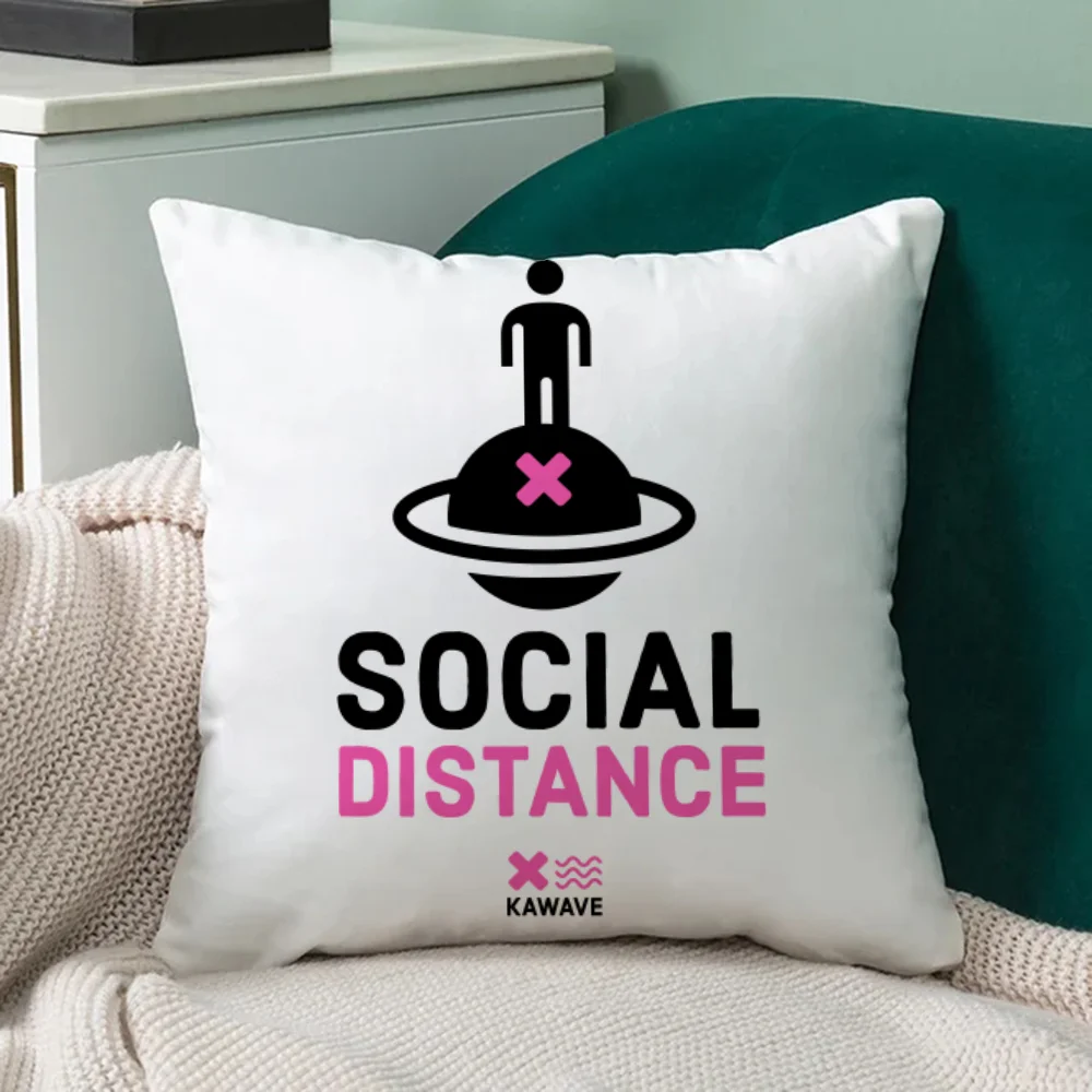 Искусственные Наволочки 40x40/45x45 Квадратные Полиэстеровые С Лозунками