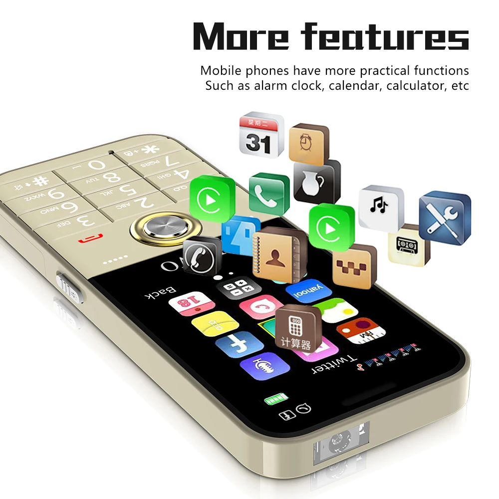 NOTE 11 Four SIM Card Mobile Phone Speed Dial Magic Voice FM Radio Flashlight Auto Call Recorder 2.4