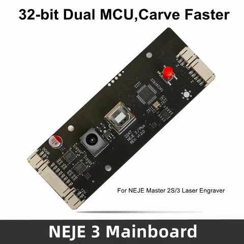 Материнская плата NEJE 3 Модернизированная версия, для NEJE Master 2S/3 лазерный гравер материнская плата Сменные аксессуары