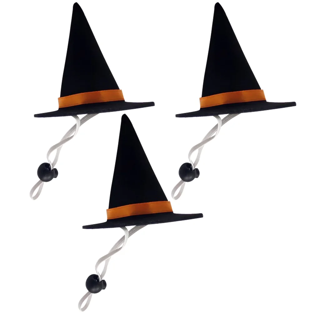 

Headpiece Headwear Wizard Hats Cat Funny Caps Hats Cat Witch Hat