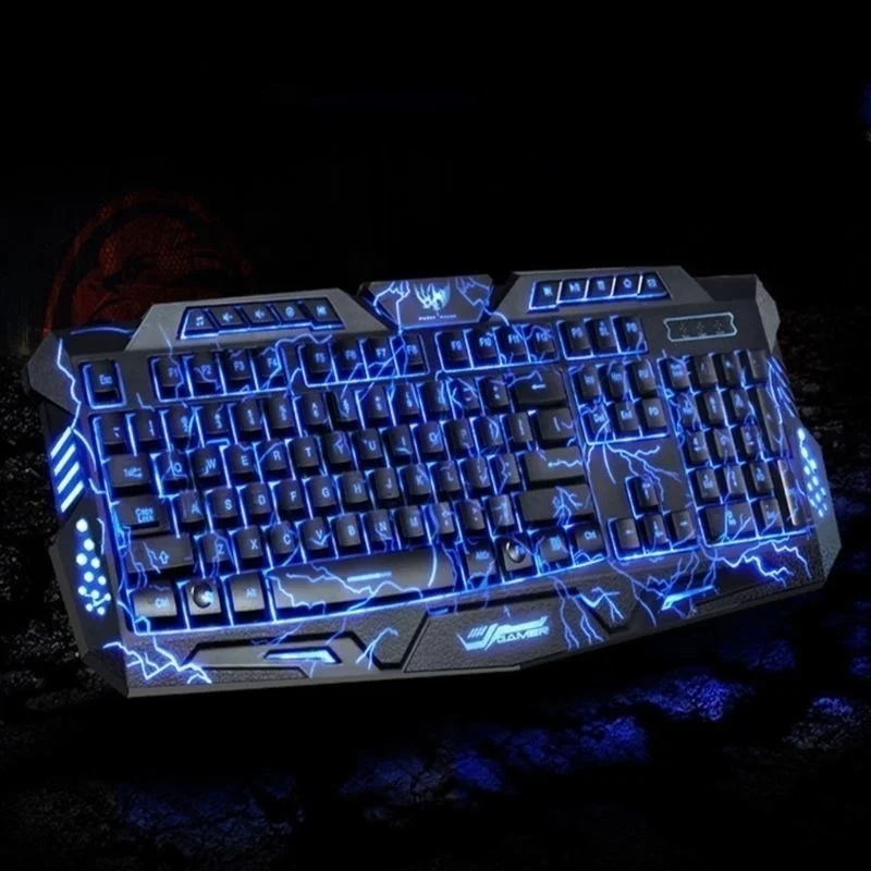 

Wired Gaming Keyboard LED Illuminated Backlight Keyboard for Computer PC Laptop M17F Genuine Sale Recommend Free shipping