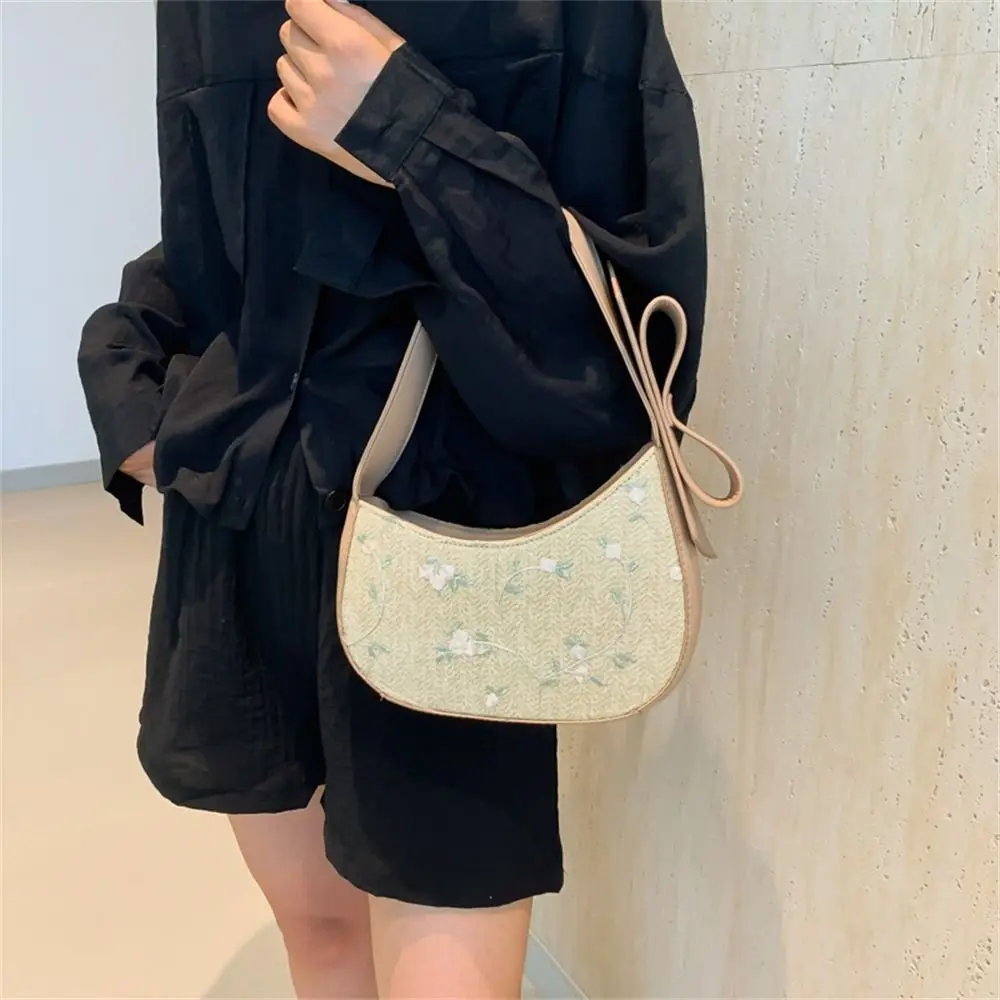 Плетеная Трава сумка на плечо соломенная сумочка ручной работы богемный тоут