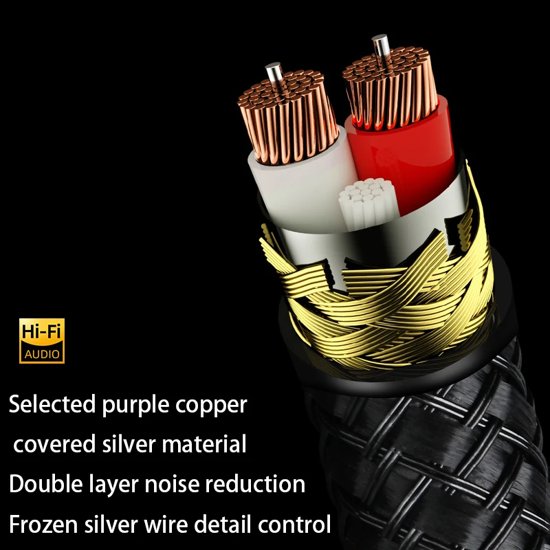 Стереокабель ERUMPENT HIFI 6,35 мм со штекером TRS на штекер XLR со штекером 6,5 мм 14 дюйма со штекером XLR со сбалансированным кабелем для динамика микро... (art.: 3920bfdf33fe2) - 3920bfdf33fe2