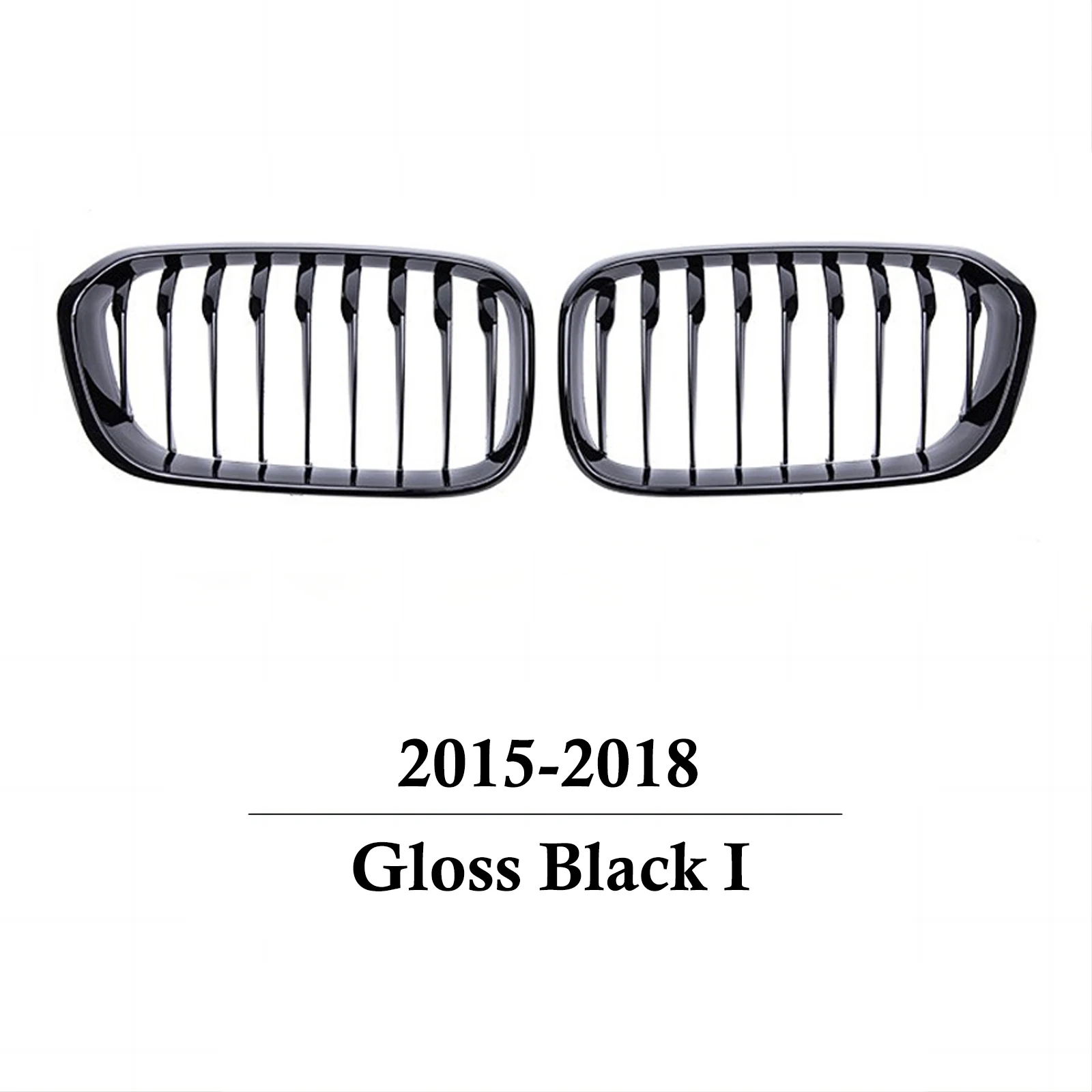 

Автомобильные передние решетки, глянцевый черный цвет для BMW 1 серии F20 m140i 118d F21 2011 2012 2013 2014 2015 2016 2017 2018 аксессуары