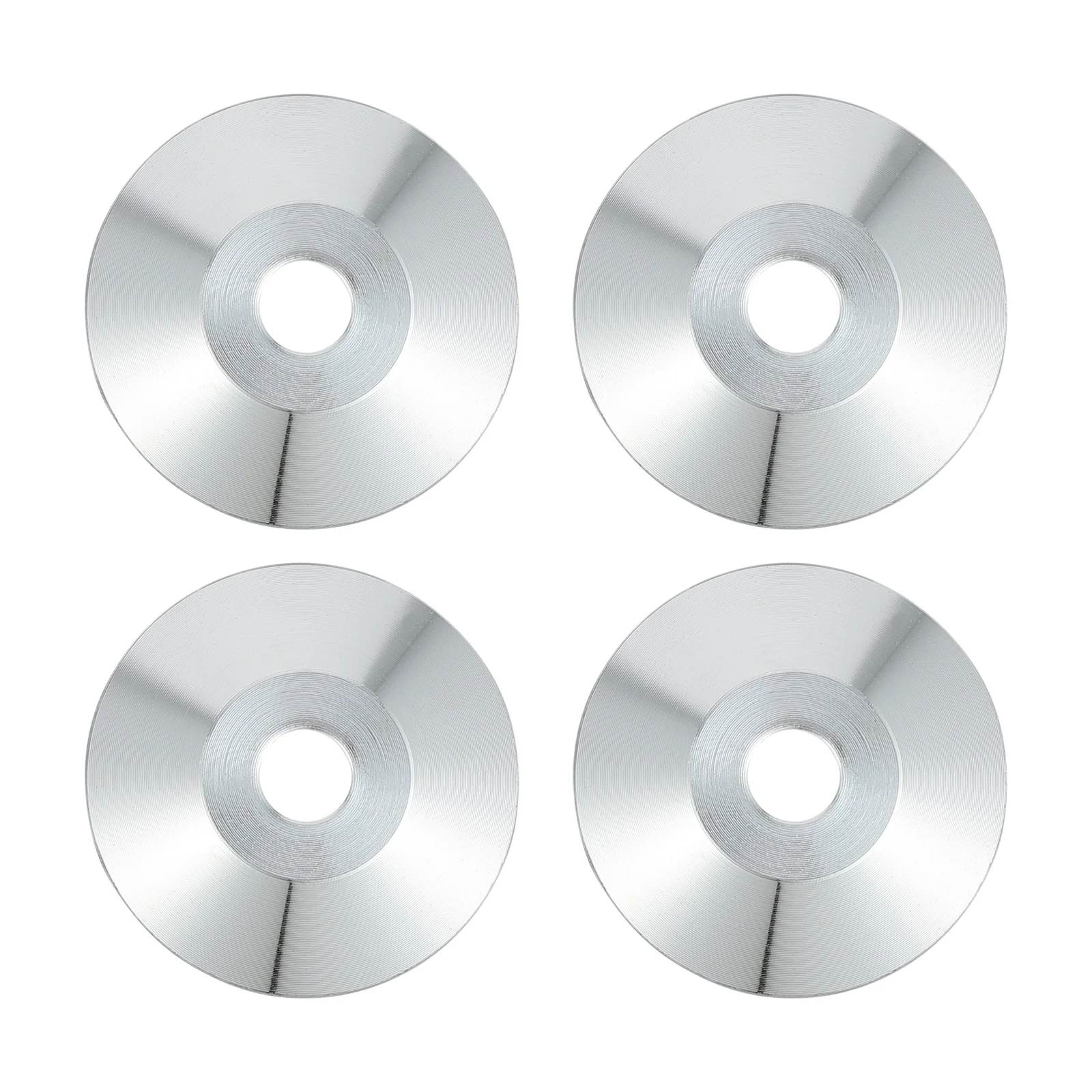 

4 PCS Speaker Spike Pad Metal Brackets Speaker Shockproof Mats Subwoofer Amplificado Speaker Mount Bottom Pad Speaker Cone