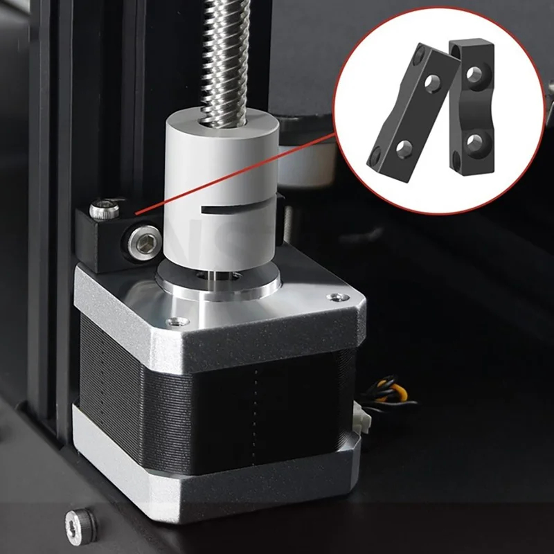 

Детали для 3D принтера, специальный угловой код, черный цвет, для 42 мм шагового двигателя