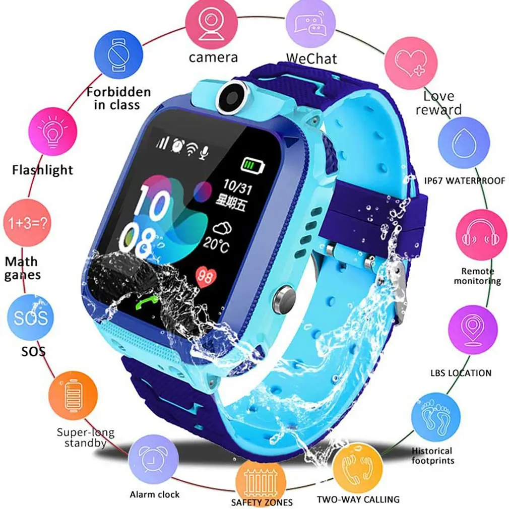 

Children's Smart Watch Phone Watch Smartwatch For Kids Photo Waterproof Kids Gift Smart Watch Kid Anti Lost Smart Watches
