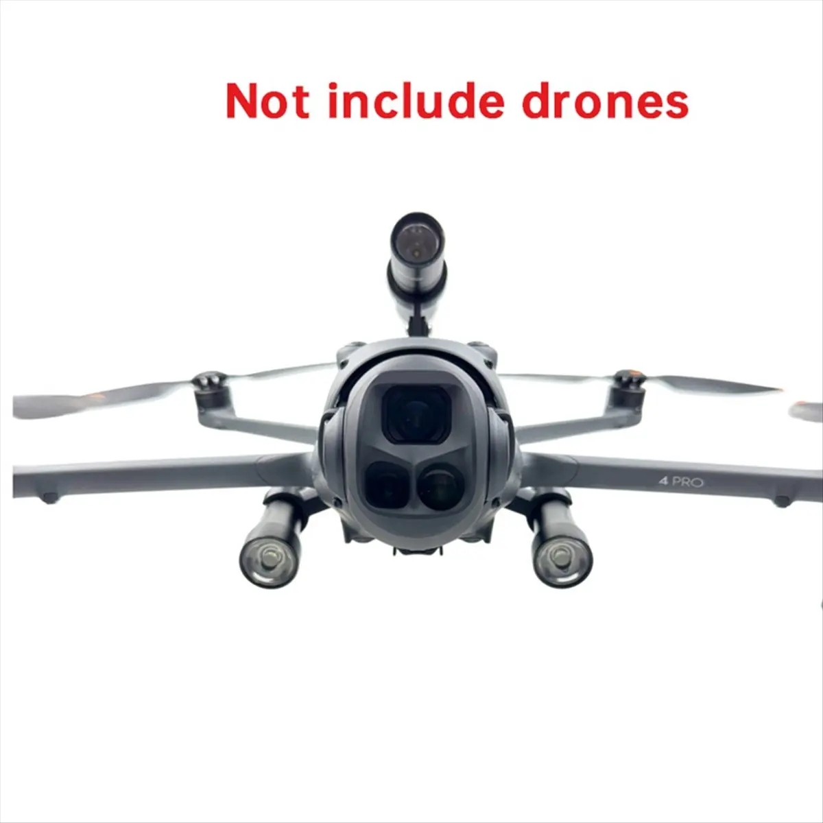 Фото Комплект ночной подсветки goodDT для дрона DJI Mavic 4 Pro: расширительный комплект светодиодных фонарей с креплением, аксессуар №5