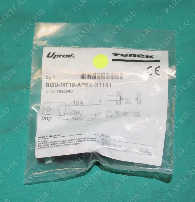 

Turck, Bi5U-MT18-AP6X-H1141, 1635240, новый датчик приближения Uprox