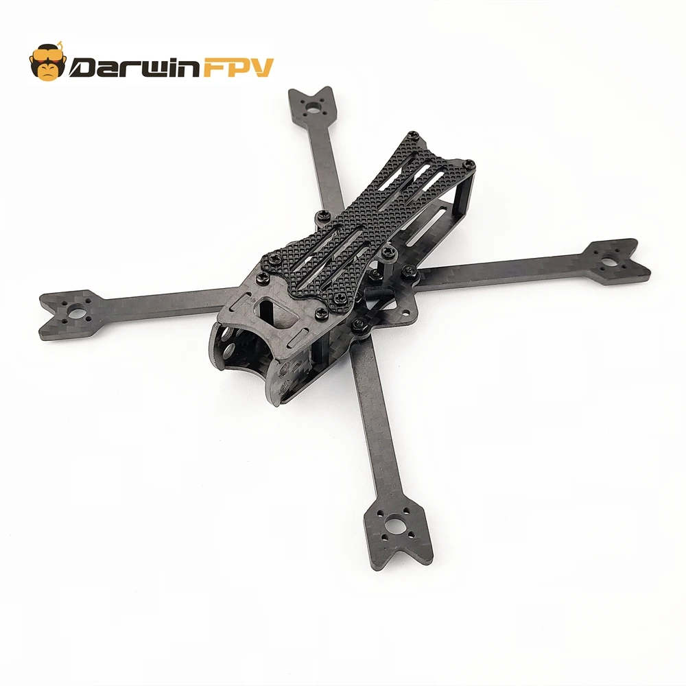 

DarwinFPV Darwin Baby Ape V2 3 Inch 142mm Wheelbase Quadcopter Frame 3K Carbon Fiber Drone Spare Parts