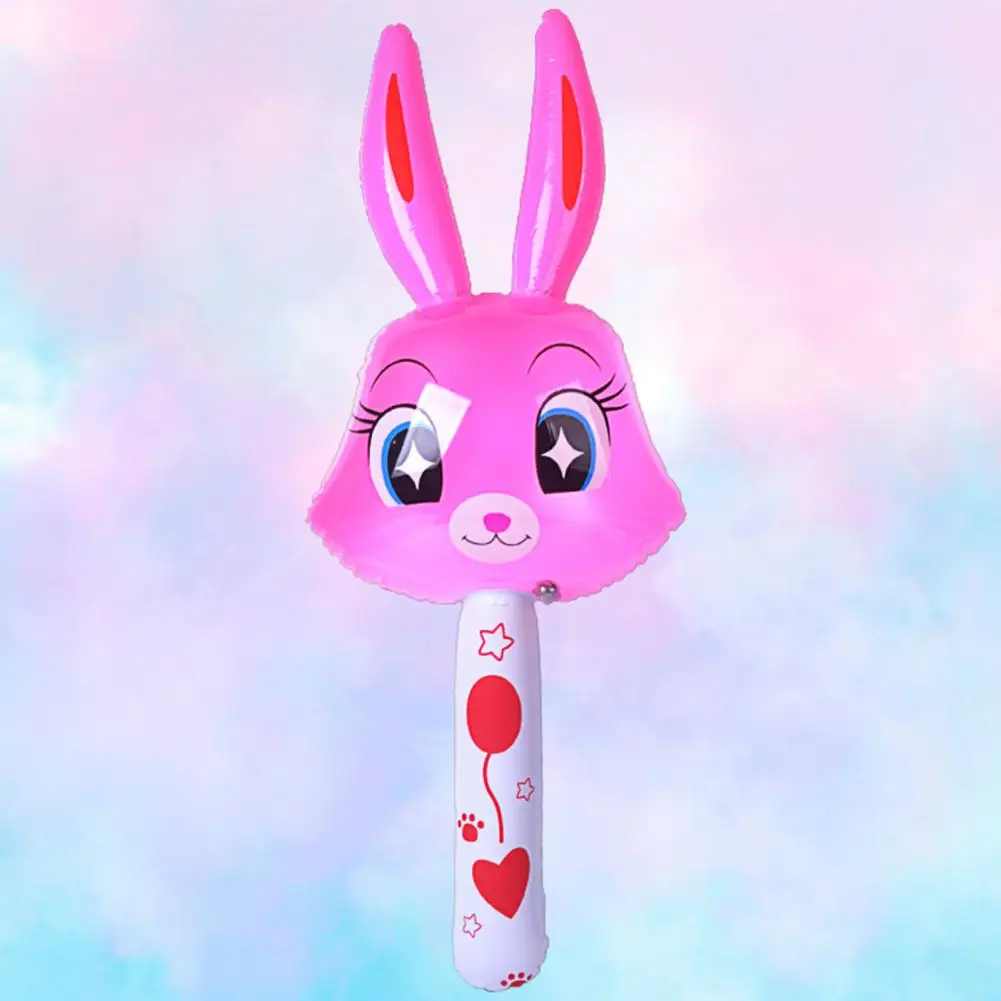 

PVC Interesting Rabbit Shape Vent Balls Anti-stress Hand Ball Random Color Inflatable Toy Thickened for Party