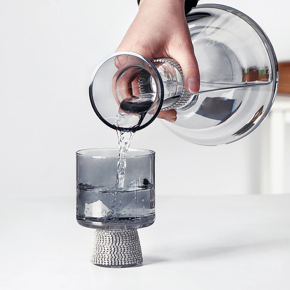 (Можно выгравировать логотип) 1150 мл легкая роскошная бытовая чашка для воды набор