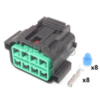 1 set 8 ways automobile headlight wire cable plug for hyundai sonata hp066 08021 car waterproof sealed socket