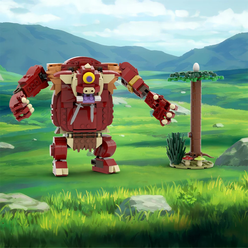 

BuildMOC Hinoxsed Monster Robot Model from Tears of the Kingdoms Building Blocks Game Breath of the Wild for Kids Birthday Gift
