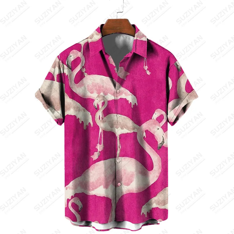 

Streetwear Wear Shipping Vintage Shirt Japanese Summer Men Printed Shirt Mens Clothing Loose Shirt White Shirt Men