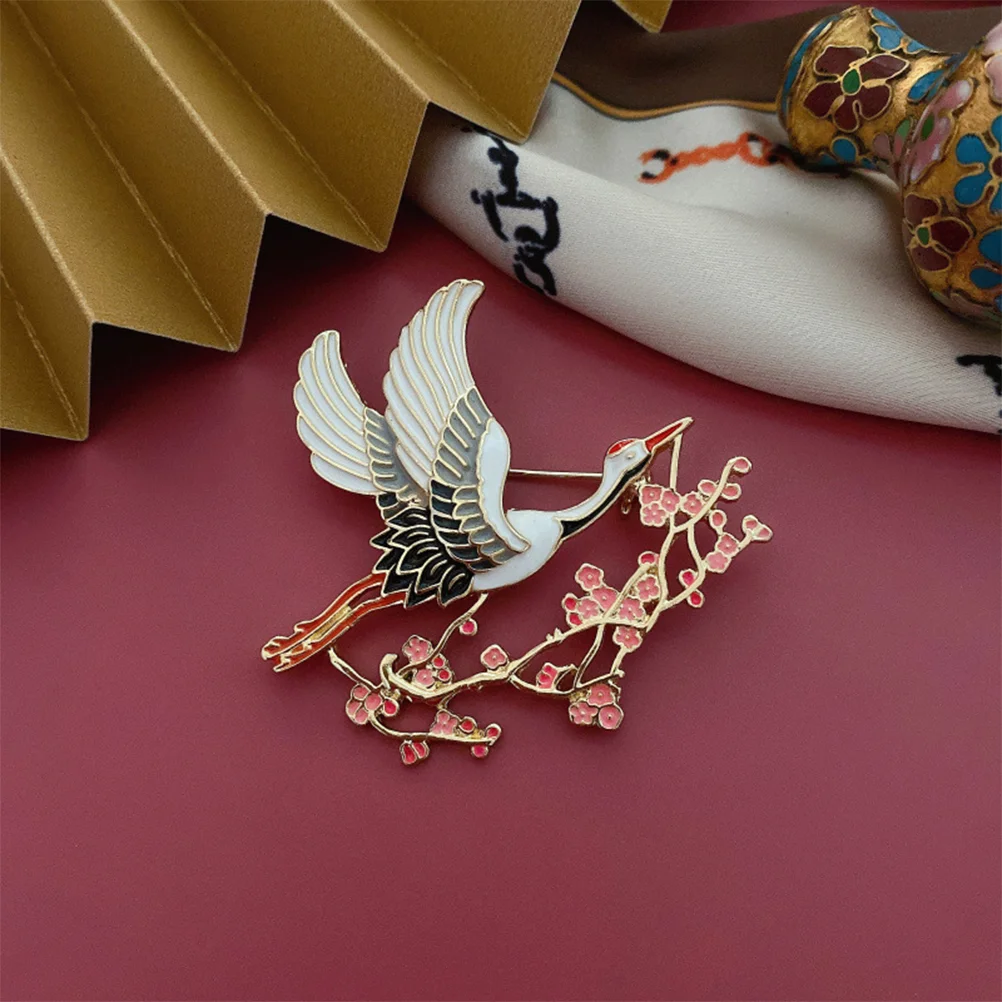 

Brooch Pin Classic National Wind Plum Lapel Boutonniere Alloy Brooch Badges Accessories For