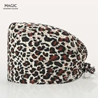 Печать Хирургические колпачки аксессуары для медсестер из дышащего материала медицинская шапочка для операционной Стоматологическая лабораторная уход косметичка Рабочая кепка