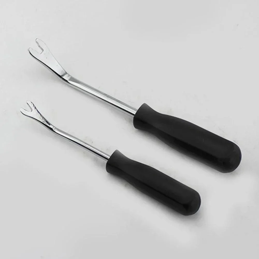 

1 шт., инструмент для разборки, прочная, экономичная, противоскользящая отвертка для обслуживания панели, монтировка, черный + серебристый, удобная приборная панель