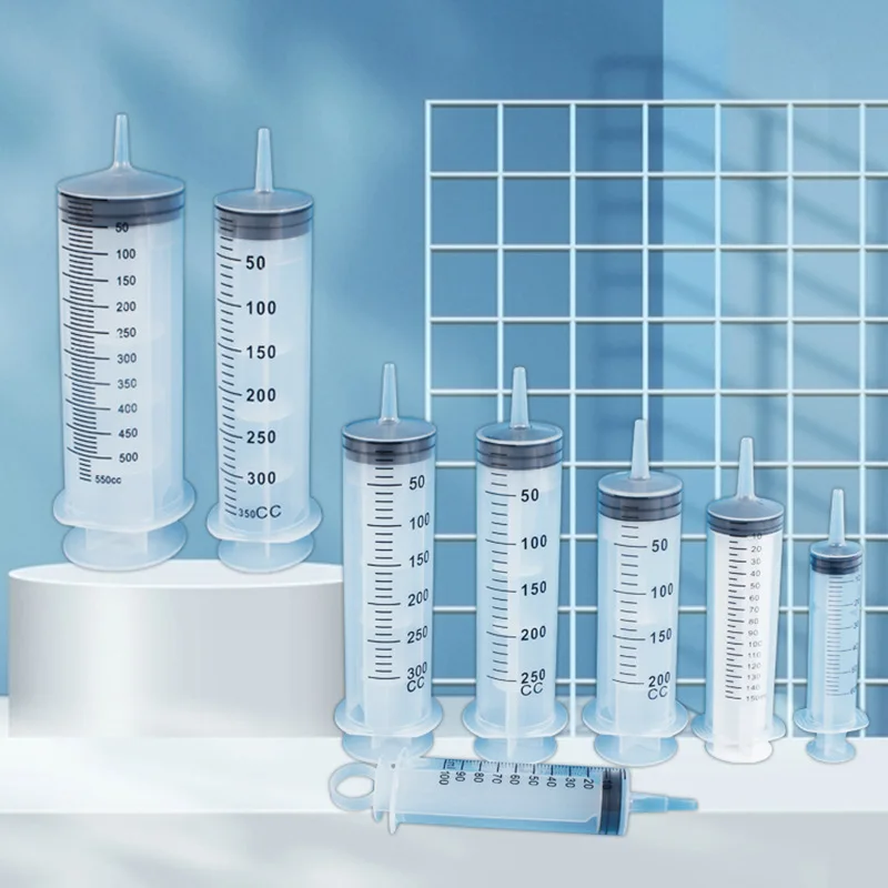 Большой пластиковый шприц для животных 150-500 мл | AliExpress