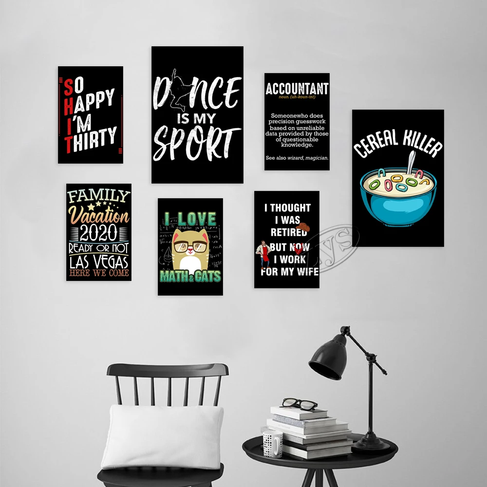 Картины HD с принтом зерновые убийцы домашний декор холст английский плакат