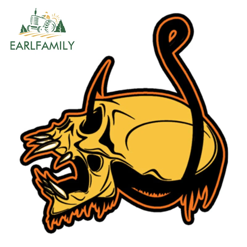 EARLFAMILY 13 см x 12,3 см фотовиниловые автомобильные фотообои 4x4 наклейки Мультяшные автомобильные аксессуары