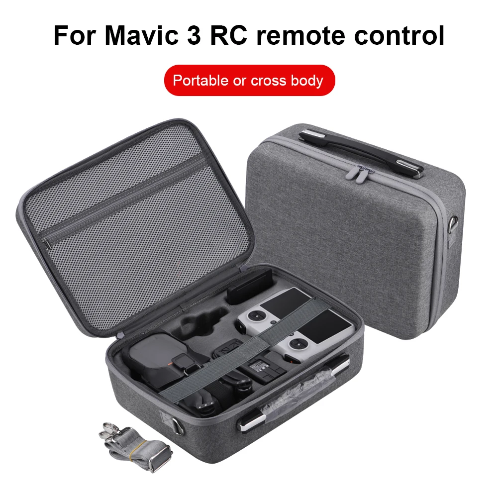 

Сумка для хранения батарей Mavic 3 Classic, жесткий корпус для дрона с ручкой и пультом дистанционного управления, вместительные аксессуары