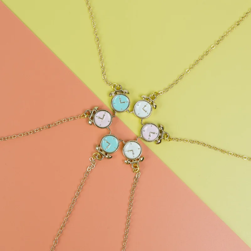 

Bookmark Fashion Alarm Clock Metal Bookmark Art Book Pin Antique Clip Office Stationery