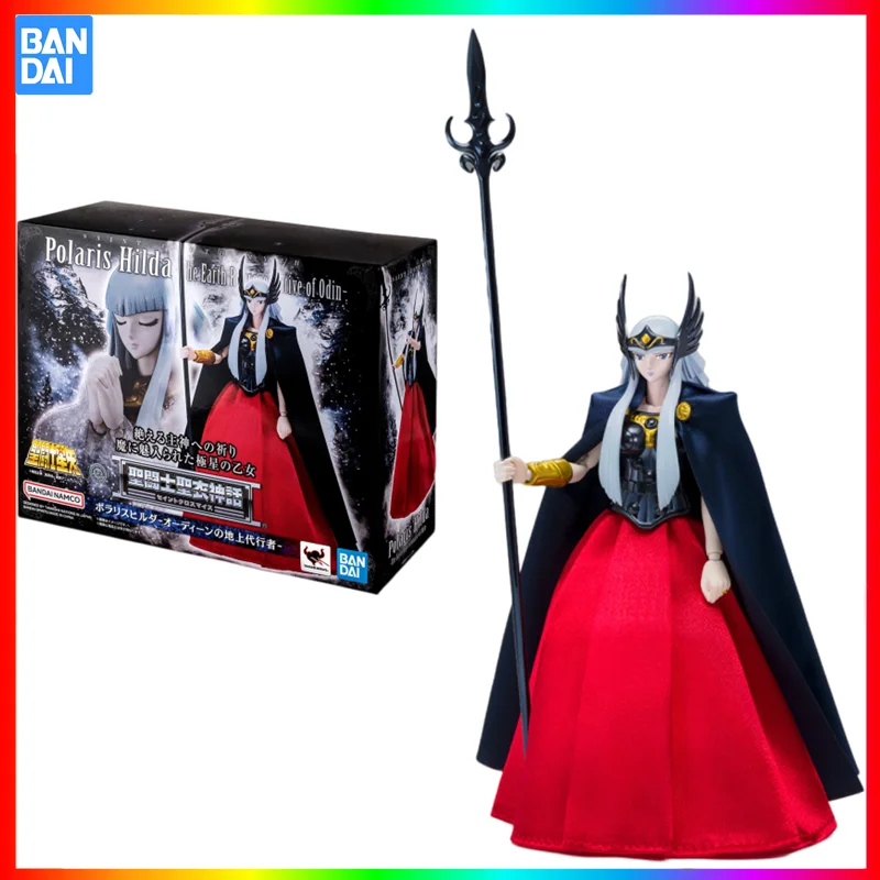 

In Stockl Bandai Original Saint Cloth Myth Polaris Hilda The Earth Representative of Odin Action Figure Collectible Model Toys