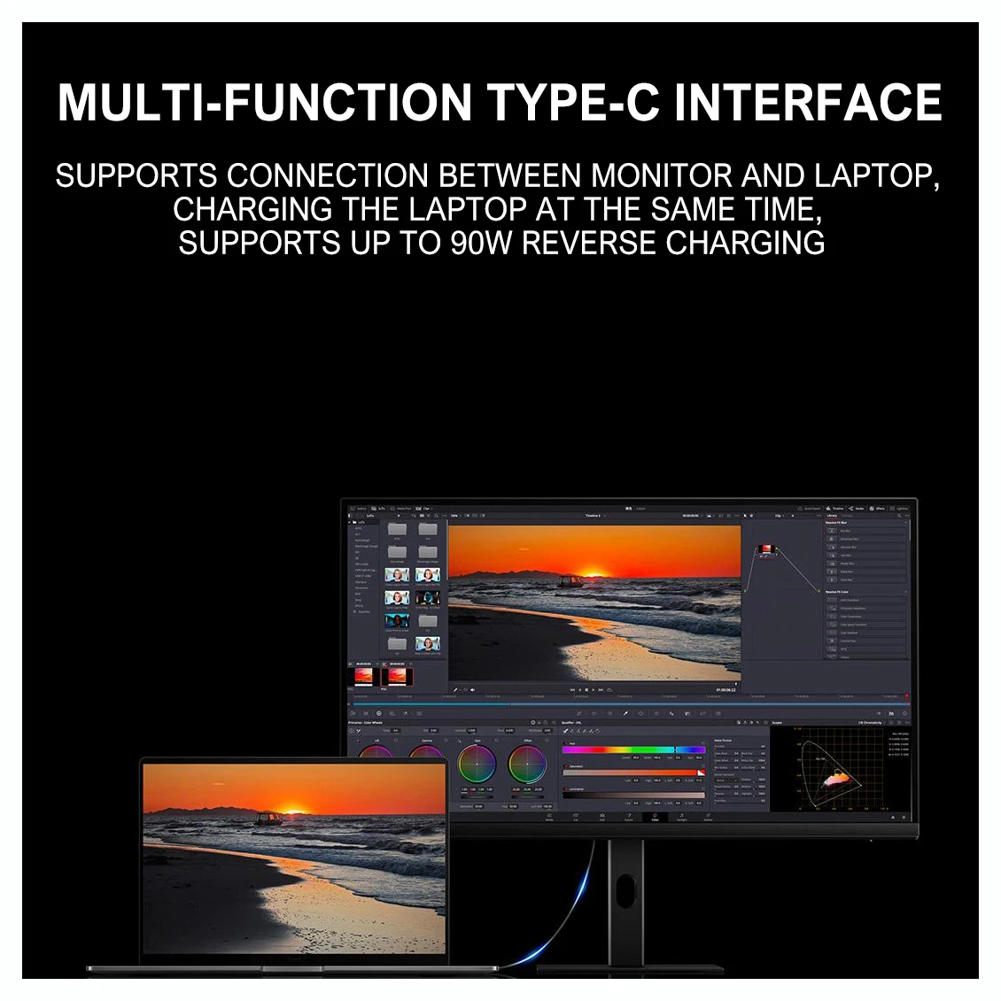 ЖК-дисплей Xiaomi Redmi A27U с 4K IPS 10-битным разрешением 3840x2160
