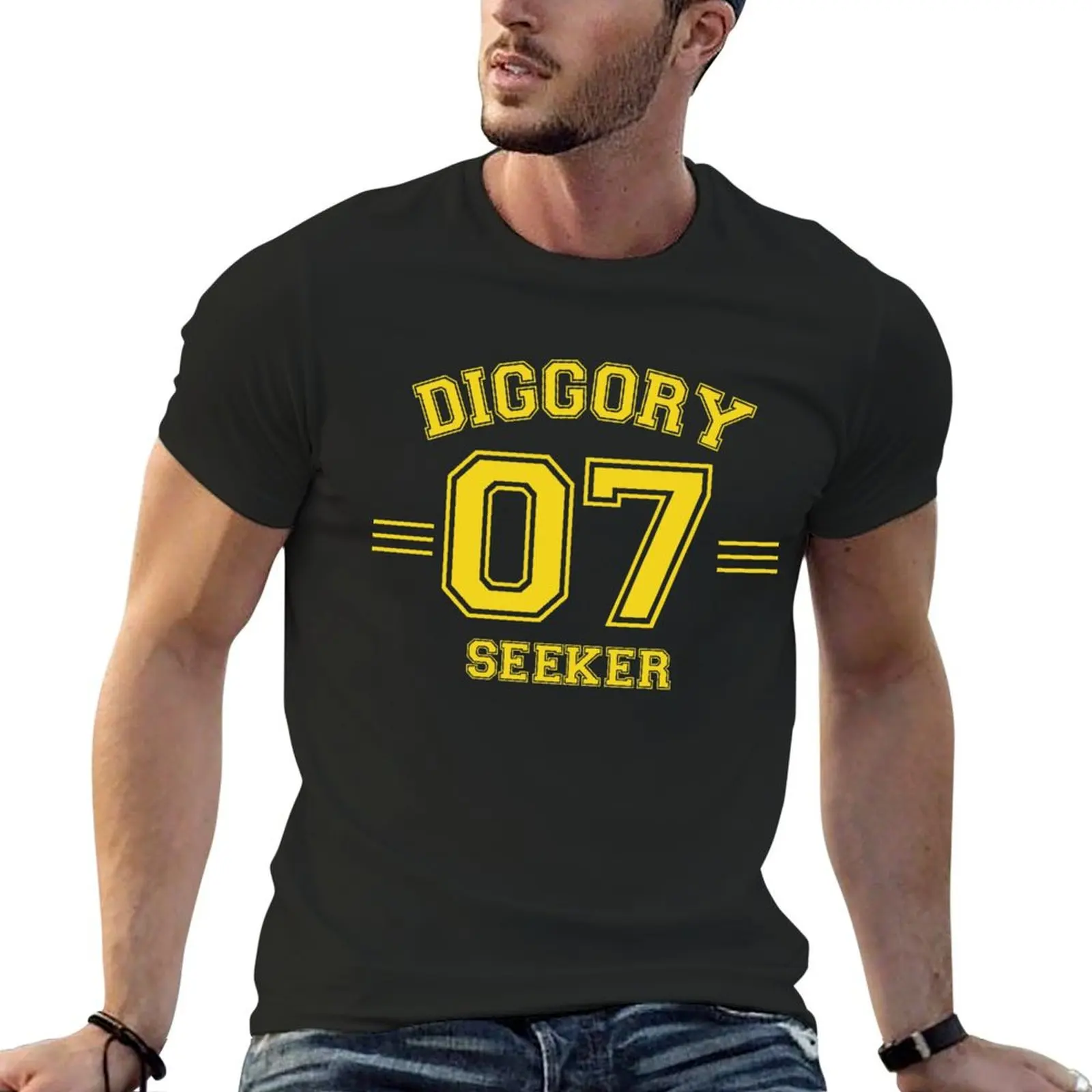 Diggory-футболка Seeker для мальчиков белые футболки с рисунком рэпера одежда мужчин