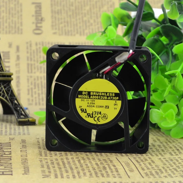 

Brand new original 6025 12V 0.25A AD0612UB-A73GP 6 cm 3 line